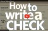 How To Write A Check